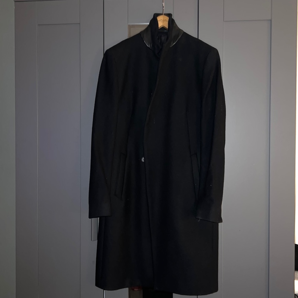 Mens All Saints Wool Coat. Size 36